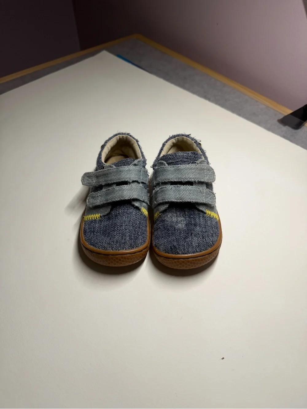 Livie and Luca Boys Hayes Dusty Blue Sneakers -Size 8 Toddler